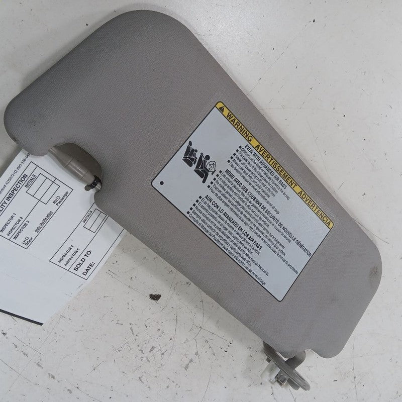 Passenger Right Sun Visor Shade Sedan Fits 17-19 Toyota Corolla OEM