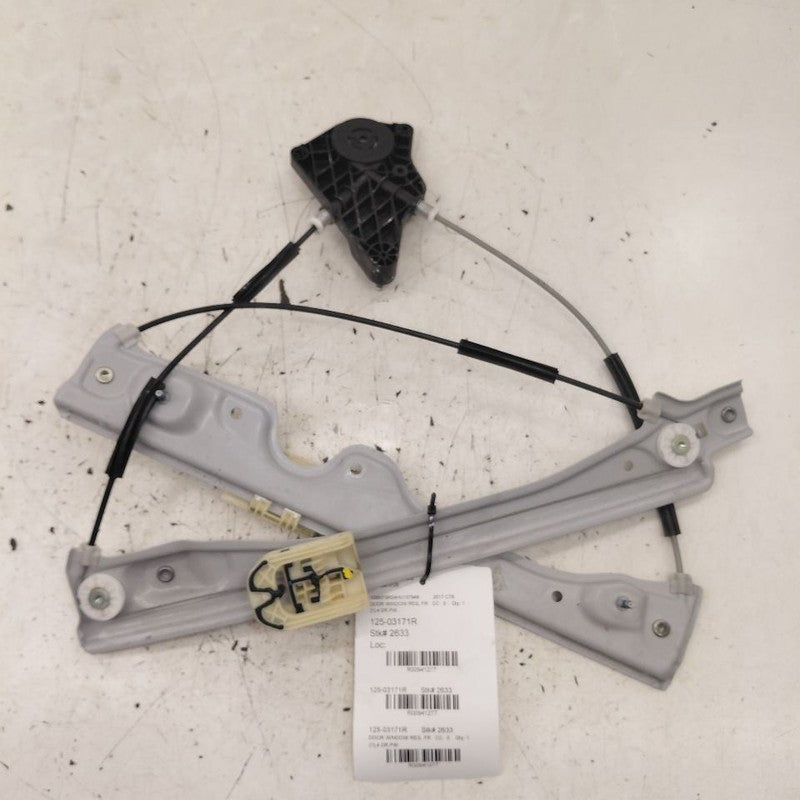 Passenger Right Front Window Regulator Track Fits 16-20 Cadillac CT6