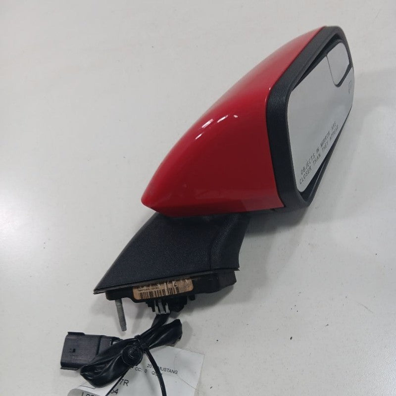 Passenger Side View Mirror Power Spotter Glass Fits 15-20 MUSTANG