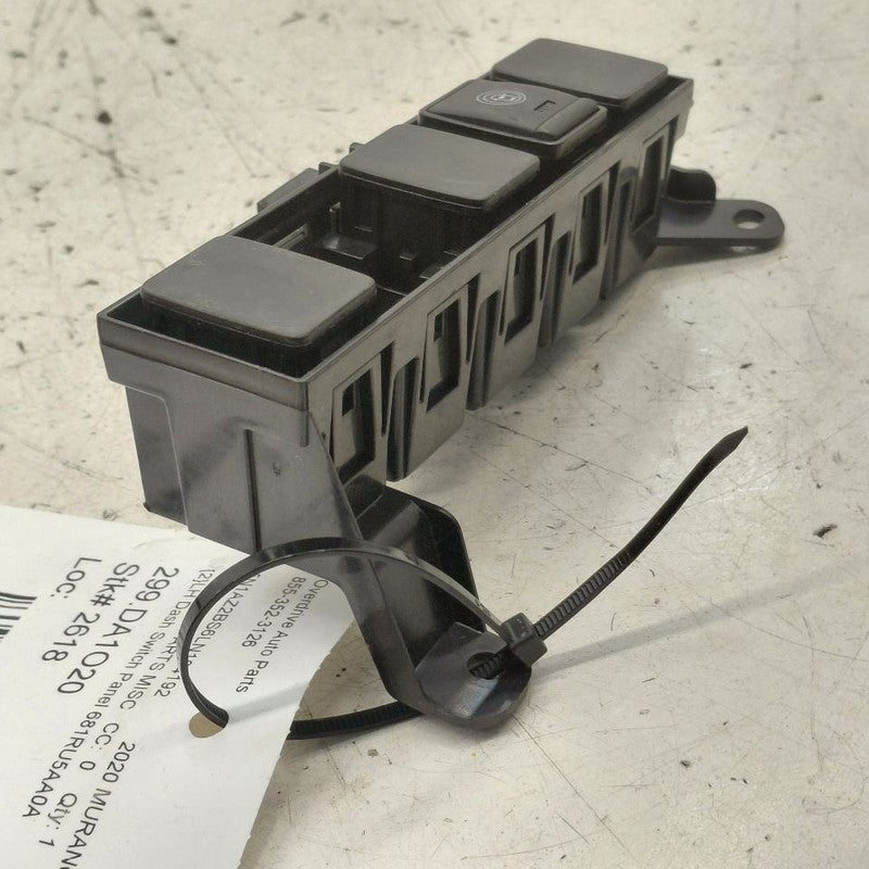 Nissan Murano Driver Left Side Dash Switch Panel {681RU5AA0A} 2020 202