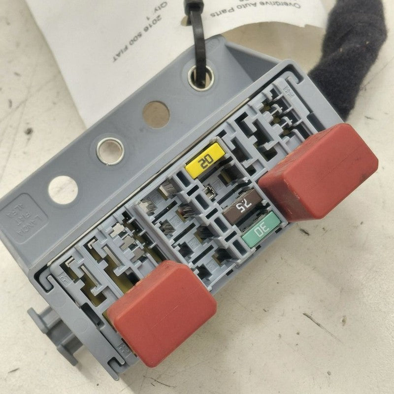 Fiat 500 X Model   Rear Cabin Fuse Box Interior 2016 2017