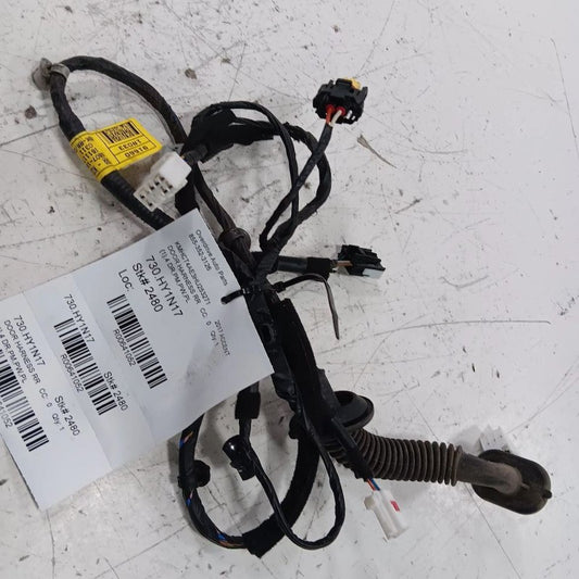 Hyundai Accent Door Harness Wire Wiring Right Passenger Rear 2014 2015