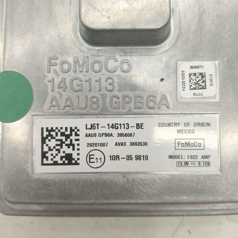 Ford Escape Engine Control Module ECM {LJ6T14G113BE} 2020 2021 2022
