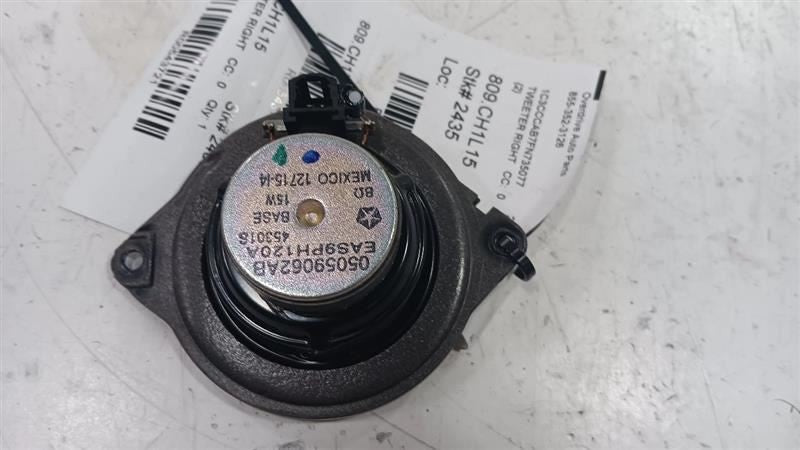 Chrysler 200 Tweeter Right Passenger Tweeter Speaker  2015 2016 2017