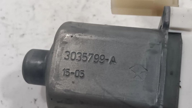 Left Power Window Motor Sedan Rear Fits 15-17 200 OEM