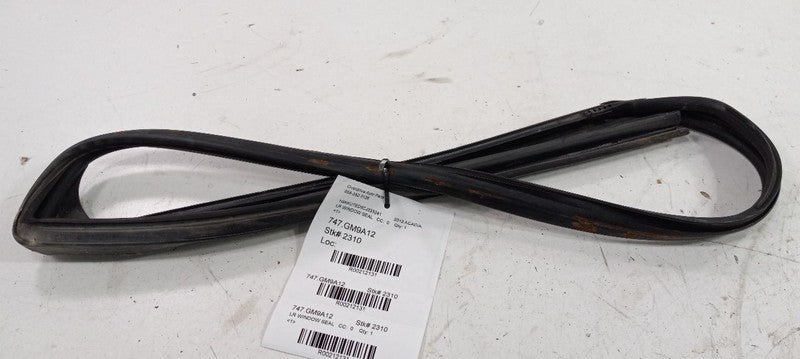 GMC Acadia Door Glass Window Seal Rubber Left Rear Back 2009 2010 2011 12