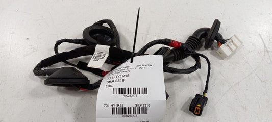 Hyundai Elantra Door Harness Wire Wiring Left Rear 2013 2014 2015 2016