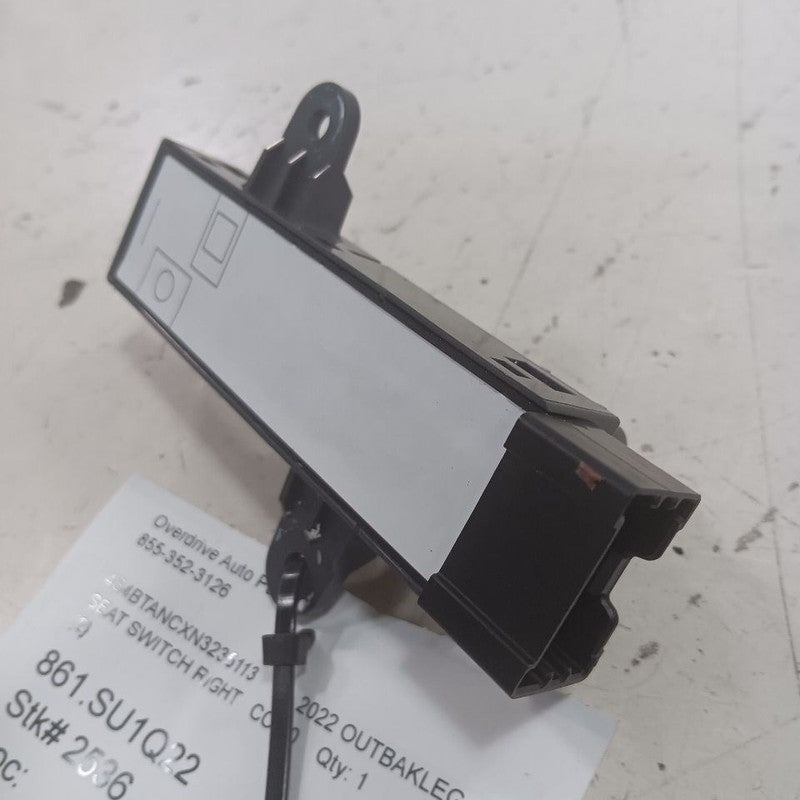 Outback Legacy Seat Switch Right Passenger Power Seat Control 2022 202
