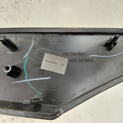 Cadillac CT6 Passenger Right Rear Door Panel Trim {62005732} 2018 2017
