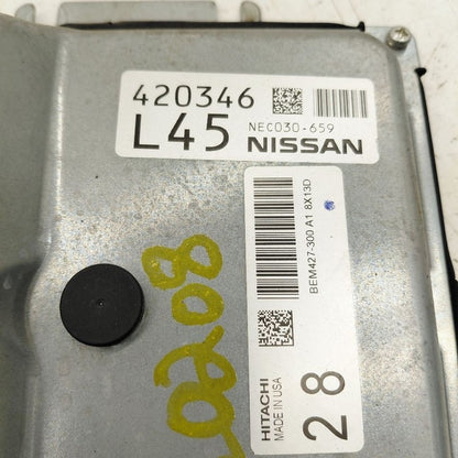 Engine ECM Electronic Control Module Automatic CVT 18-20 Nissan Maxima