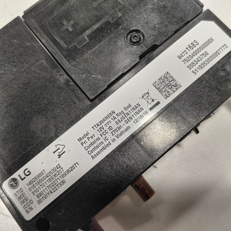 Communication Telematics Onstar Control Module Opt UE1 20-24 Buick Enc