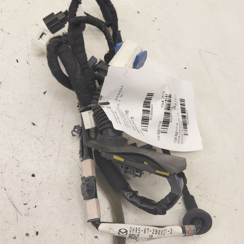 Mazda 6 Door Harness Wire Wiring Right Passenger Front  2016 2015 2014