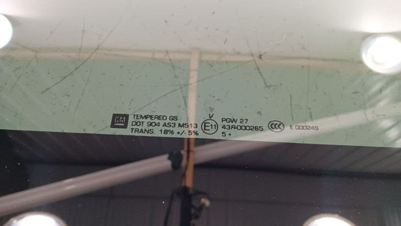 Roof Window Glass Fits 14-20 IMPALA OEM