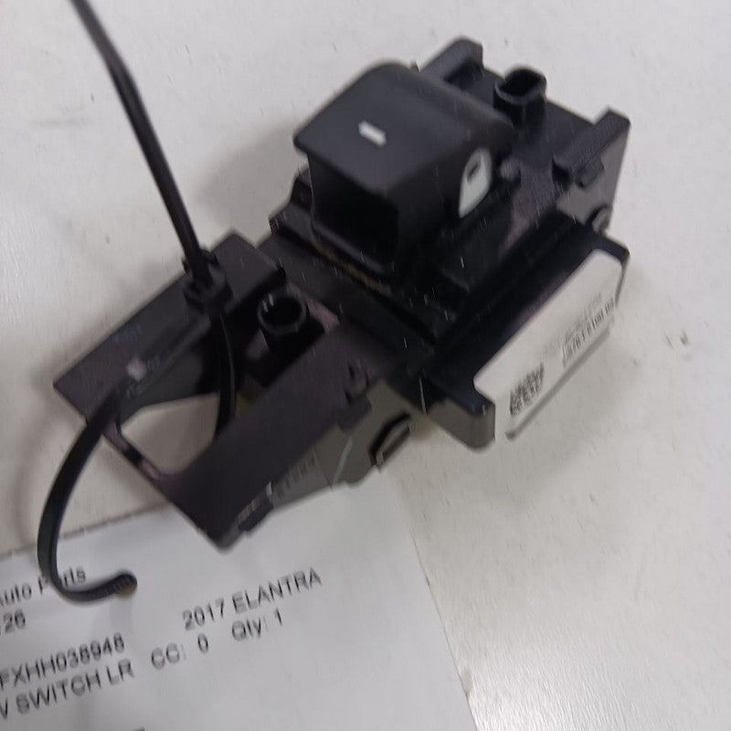 Hyundai Elantra Window Switch Power Left Driver Rear  2017 2018 2019 2