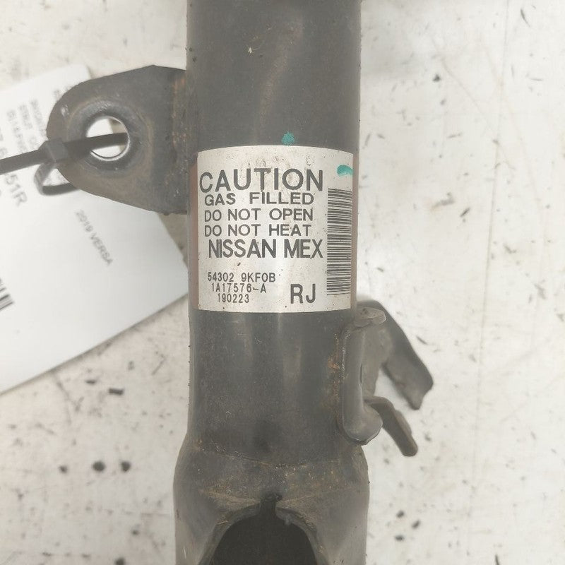 Passenger Right Strut Front Hatchback Note Fits 14-19 Nissan Versa
