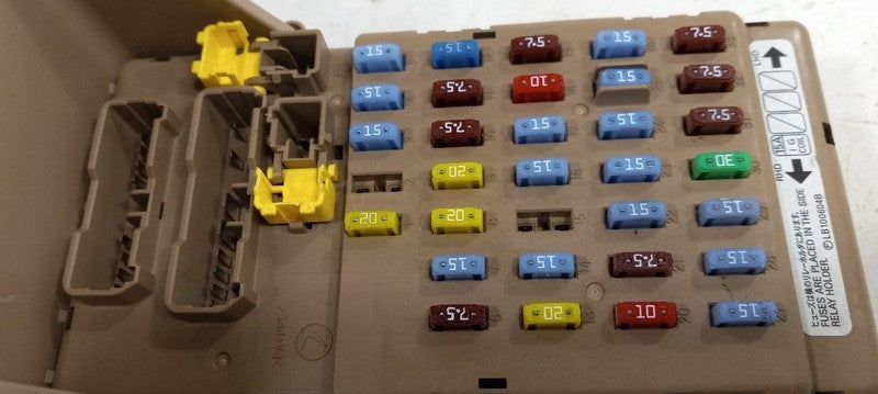 Subaru Legacy Cabin Fuse Box Interior Inner Under Dash 2005 2006 2007 2008 2009