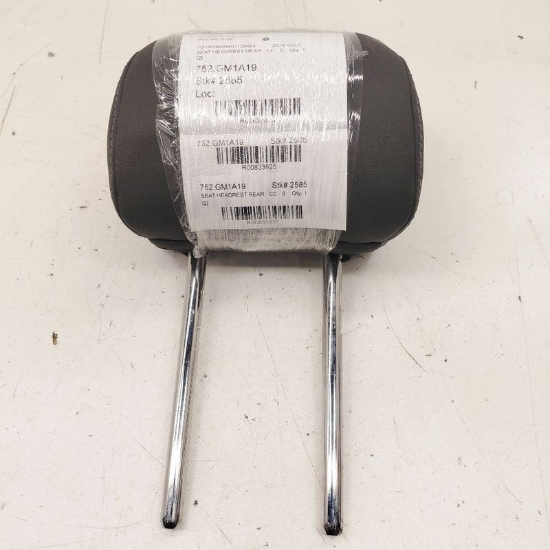 Chevy Volt Seat Headrest Rear Back Seat Head Rest  2019 2018 2017 2016