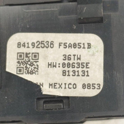 Chevy Volt Headlight Switch Head Light Lamp  2019 2018 2017 2016