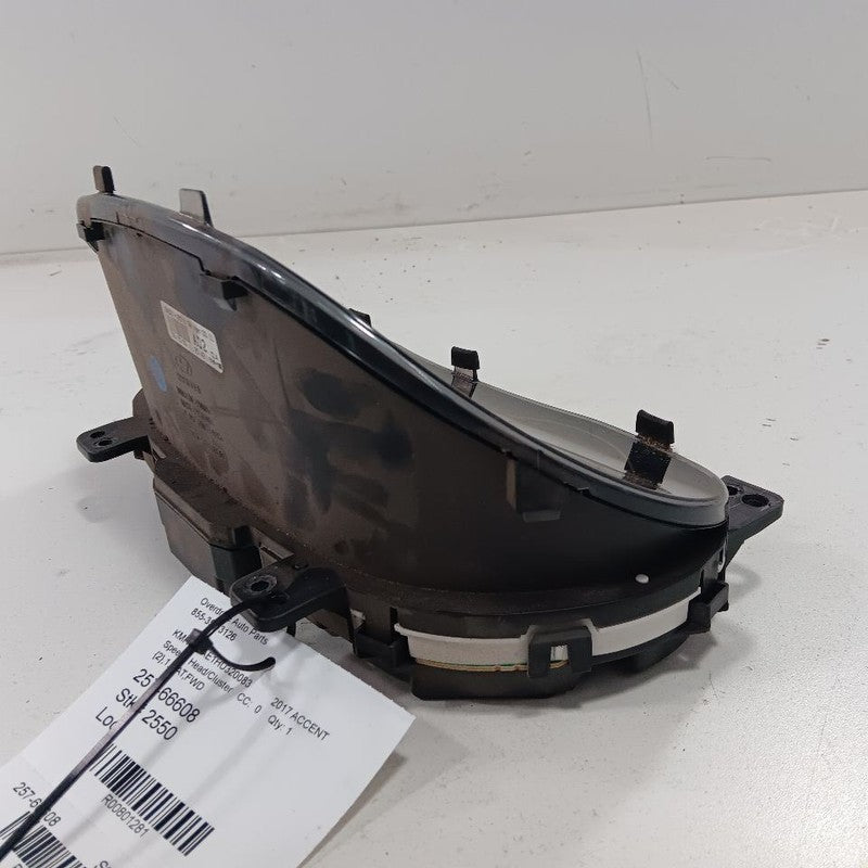 Speedometer Gauge Cluster MPH US Market With Cruise Control 15-17 Hyundai Accent