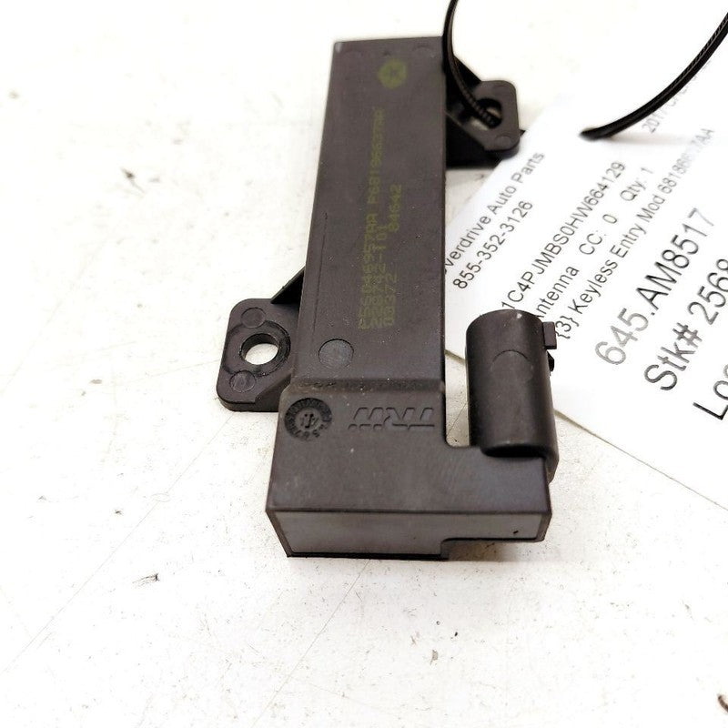 Jeep Cherokee Keyless Entry Antenna Module {68186637AA} 2015 2016 2017