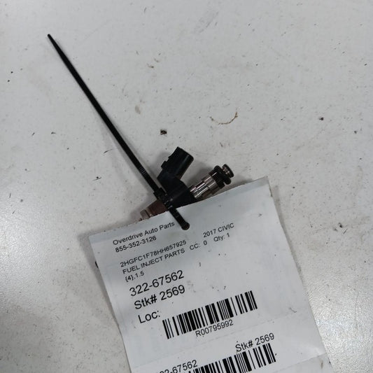 1601059B305 Fuel Injection Injector Parts 1.5L Turbo Fits 16-21 Honda Civic