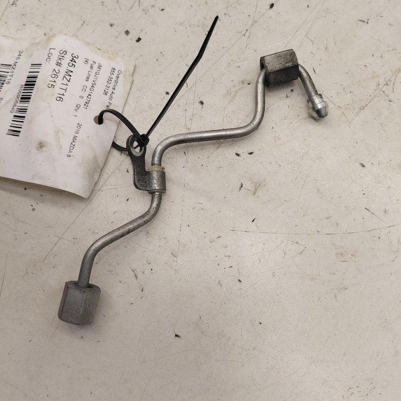 Mazda 6 Gas Fuel Line  2.5 2016 2015 2014