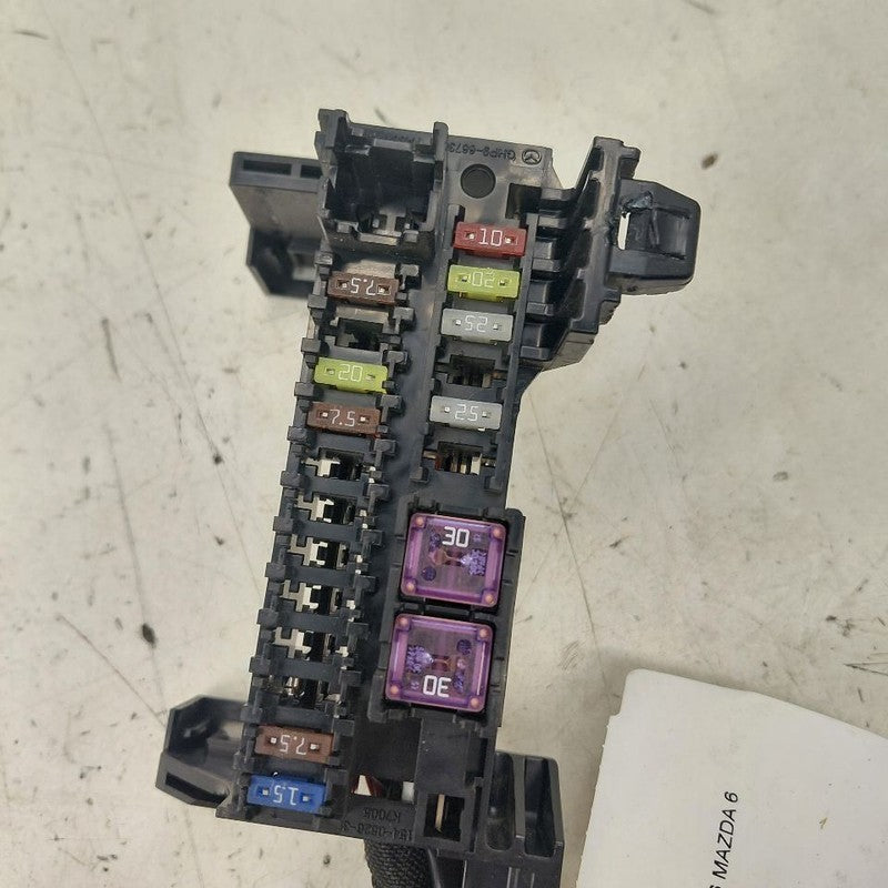 Mazda 6 Cabin Fuse Box Interior Inner Under Dash  2016 2015 2014