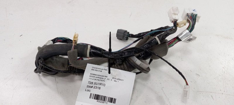 Subaru Legacy Door Harness Wire Wiring Left Driver Front 2010 2011 201