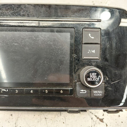 Audio Equipment Radio Receiver and Display US Market LX 18-21 Honda CR