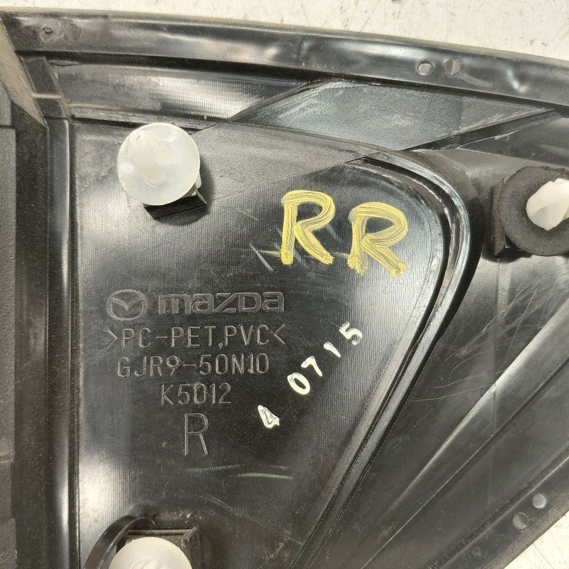 Mazda 6 Passenger Right Rear Door Corner Molding {GJR950N10} 2016 2015