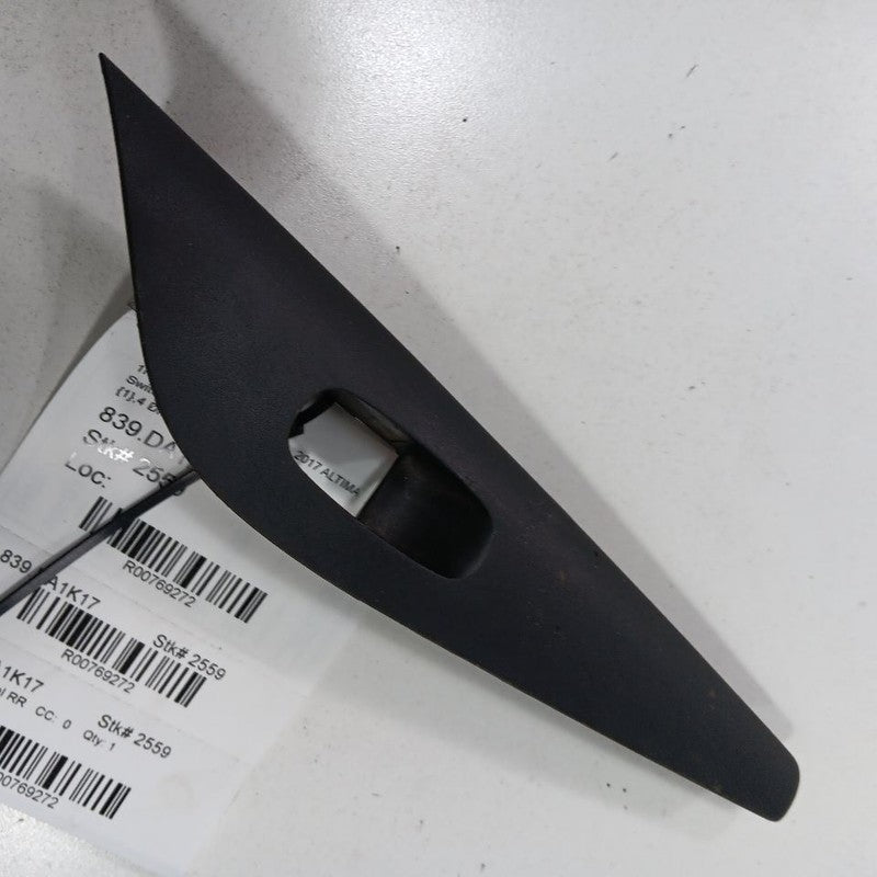 Nissan Altima Window Switch Bezel Trim Right Rear  2017 2016 OEM