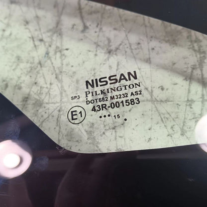 Passenger Right Windshield Window Pillar Glass Fits 13-23 Nissan LEAF