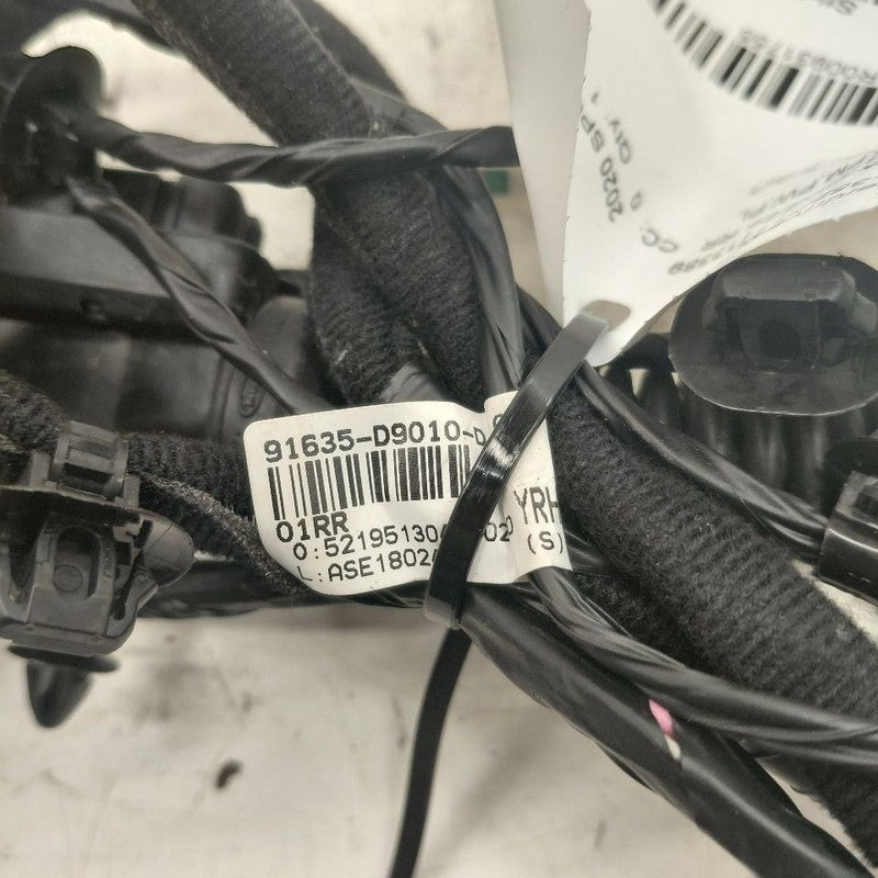 Kia Sportage Door Harness Wire Wiring Right Passenger Rear  2020 2021 