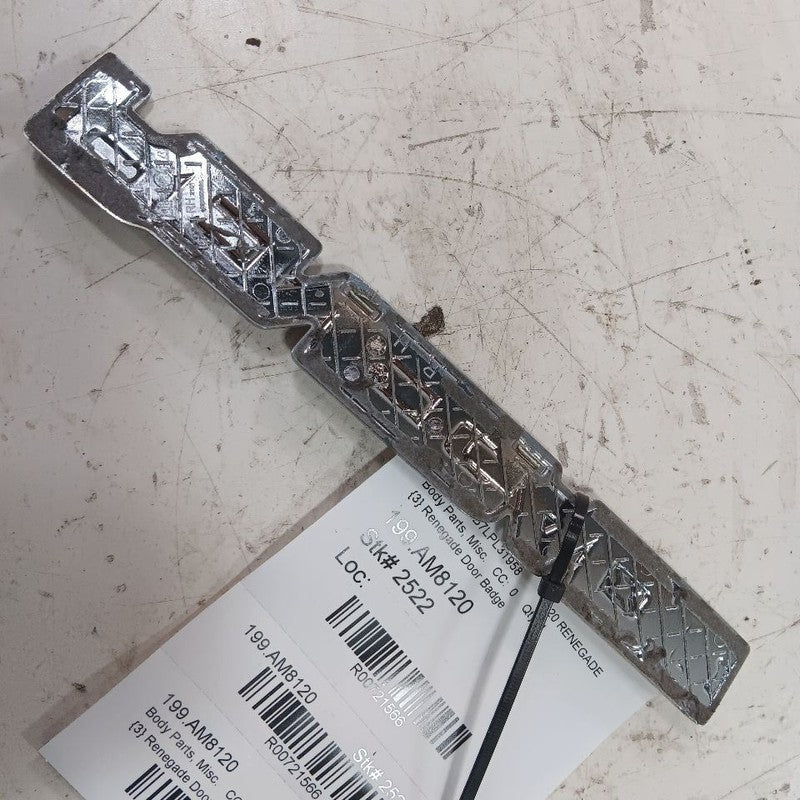 Jeep Renegade Door Badge  2021 2020 2019 OEM