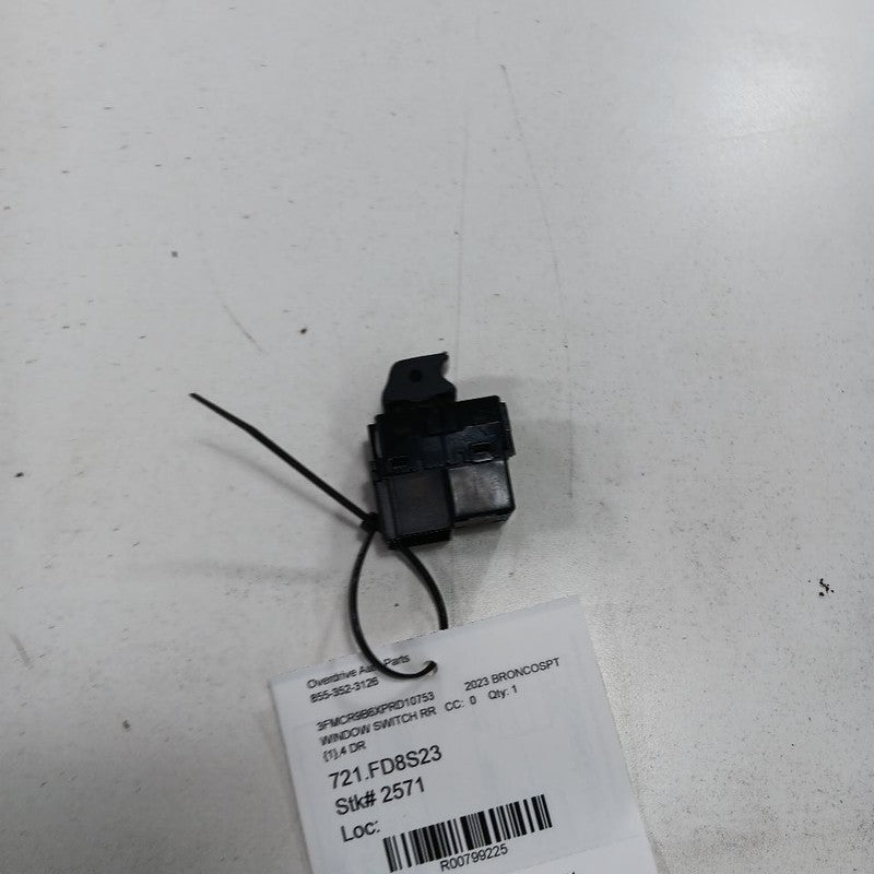 Ford Bronco Sport Power Window Switch Right Passenger Rear  2024 2023 