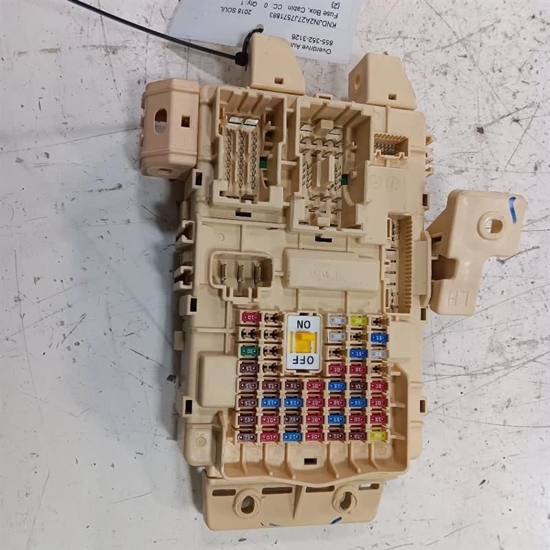 Kia Soul Cabin Fuse Box Interior Inner Under Dash  2017 2018 2019