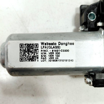 Hyundai Sonata Electric Power Sun Moon Roof Glass Motor  2017 2016 201