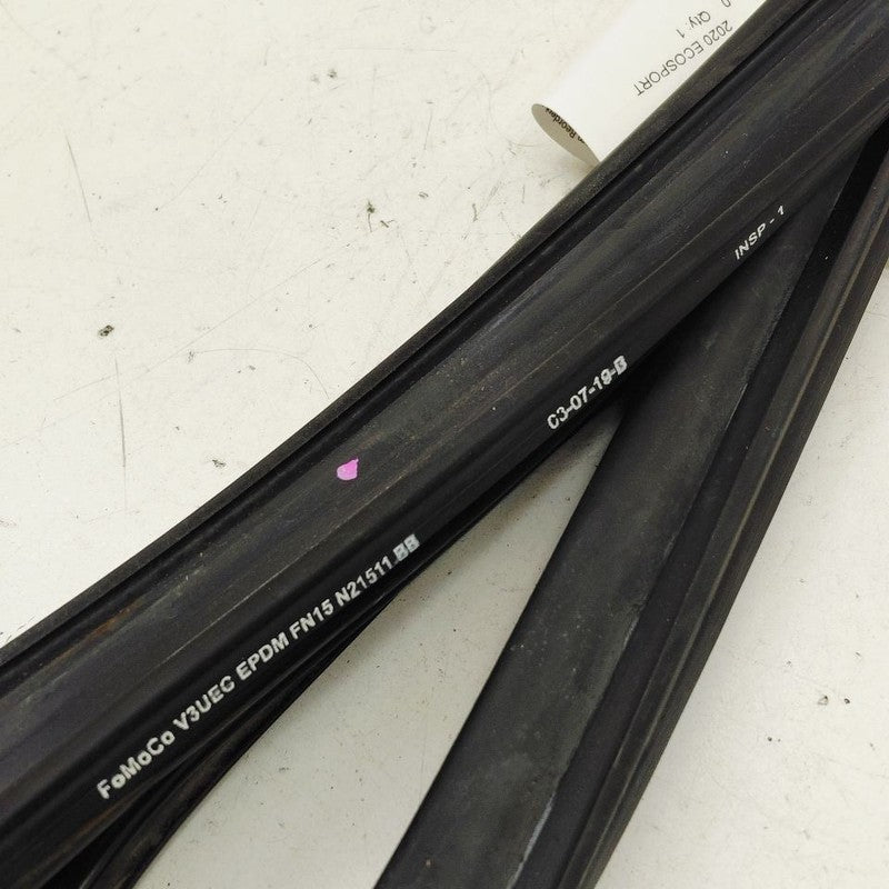 Ford Ecosport Door Glass Window Seal Rubber Left Driver Front  2020 20