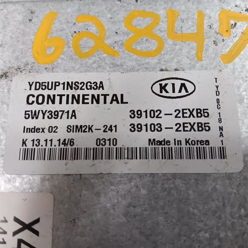 Engine ECM Electronic Control Module 1.8L ID 391032EXB1 Fits 15 FORTE 