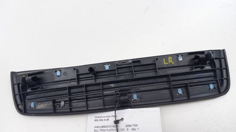TSX Sill Trim Plate Door Jam Threshold Right Passenger Rear 2004 2005 2006 2007 