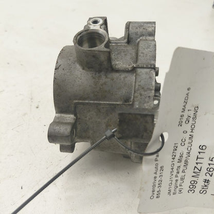 Mazda 6 Fuel Pump / Vacuum Housing 2.5 2016 2015 2014