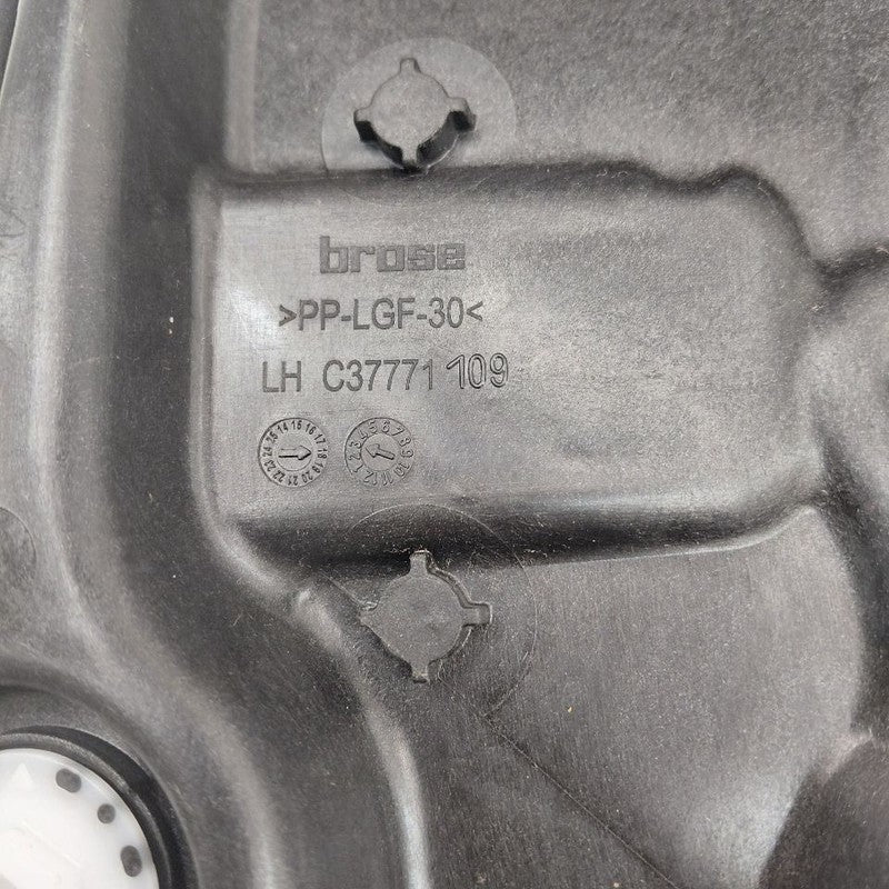2018 Fiat 500 X Model Left Rear Window Regulator Track