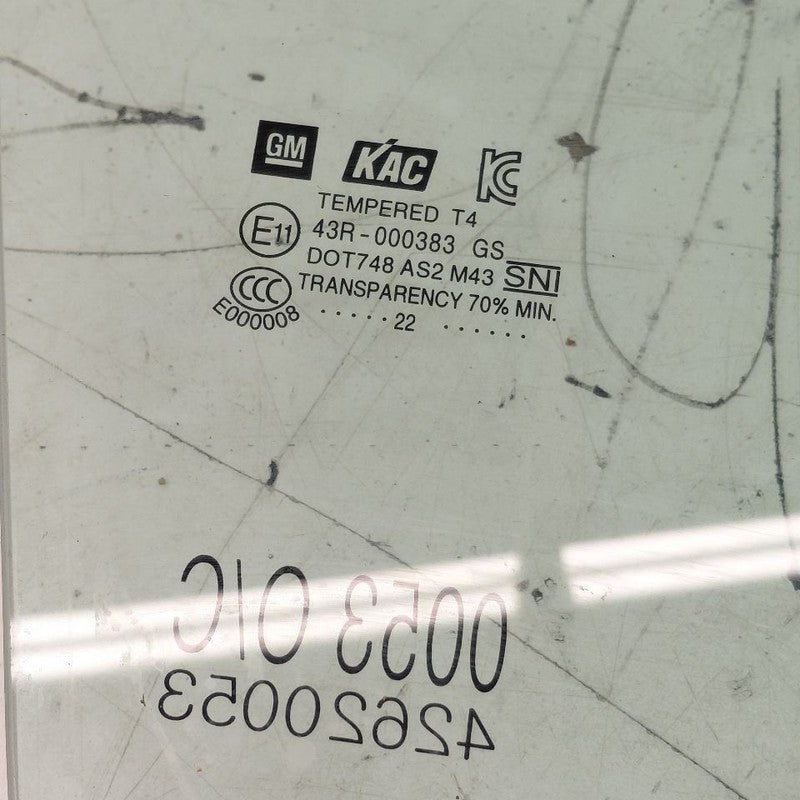 Passenger Right Front Door Glass Window Fits 13-22 Chevy Trax