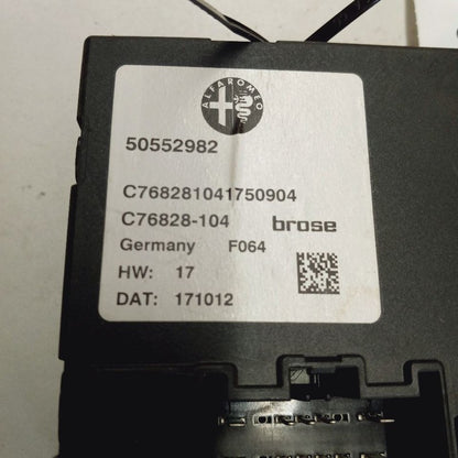 Alfa Romeo Stelvio BCM Body Control Module {50552982} 2018 2019 2020 2