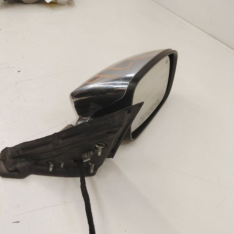 Passenger Right Side View Door Mirror Power Heated Chrome Housing 15-2