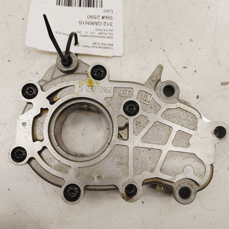 Cadillac XTS Engine Oil Pump      3.6 2016 2017 2018