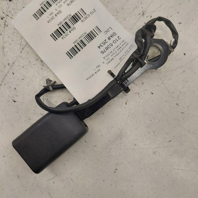 Driver Left Front Seat Belt Buckle Latch Fits 16-19 Nissan Versa