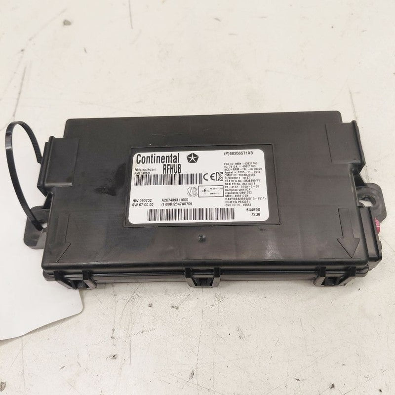 Theft-locking Receiver Control Module Hub Fits 18 Dodge Challenger OEM