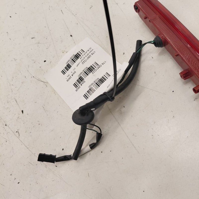 Chevy Trax High Mount Tail Lamp Third 3rd Brake Light  2022 2021