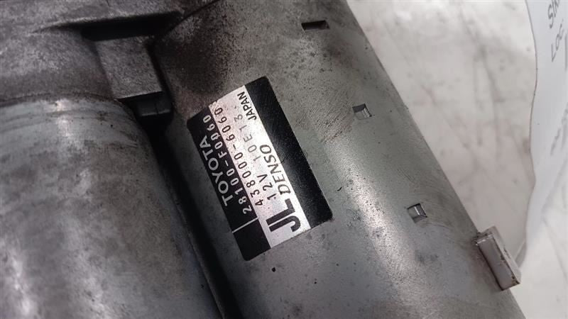 28100F0060 Engine Starter Motor A25AFKS Engine Fits 18-19 CAMRY